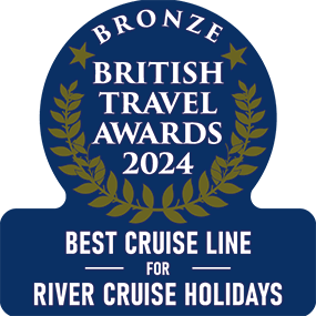 Bronze British Travel Awards 2024 Best Cruise Line for River Cruise Holidays